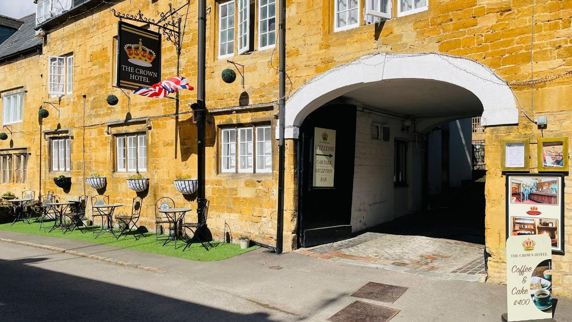 Crown Hotel Cotswold Blockley Esterno foto