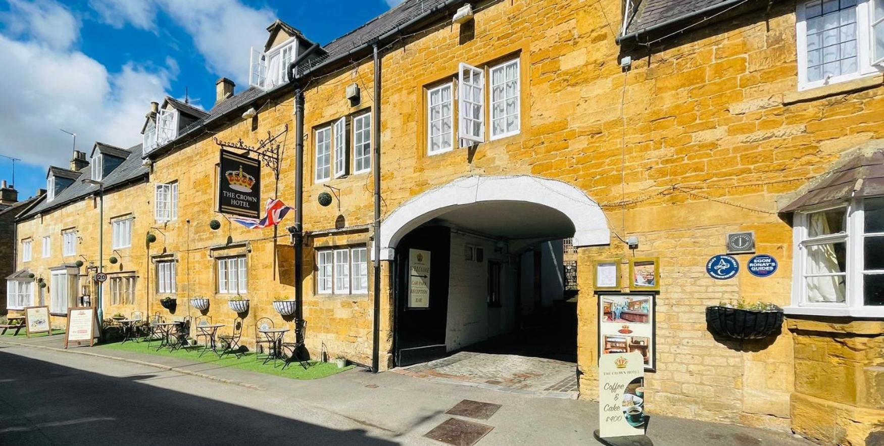 Crown Hotel Cotswold Blockley Esterno foto